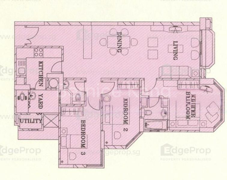 3 Bed Apartment (Condo) for Sale in  Hougang Green - Image 1